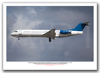 40-AOM - Montenegro Airlines Fokker 100  (Msn11321) - 01