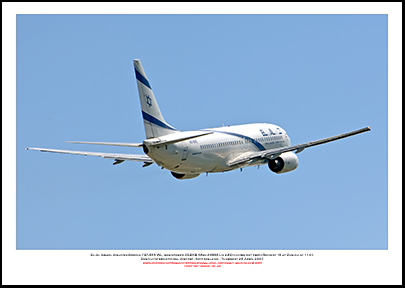 4X-EKB - El Al Israel Airlines Boeing 737-858 WL  (Msn 29958 Ln 249) - 02