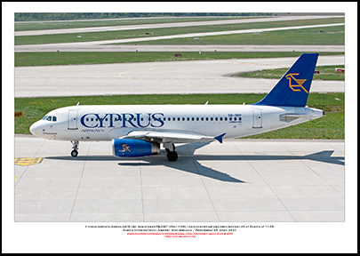5B-DBP - Cyprus Airways Airbus A319-132  (Msn 1768)- 01