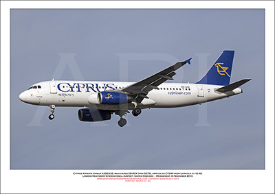 5B-DCK - Cyprus Airways Airbus A320-232  (Msn 2275) - 01