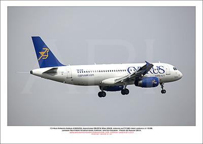 5B-DCM - Cyprus Airways Airbus A320-232  (Msn 2343 - 01