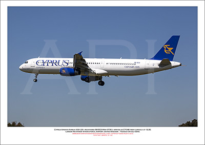 5B-DCO - Cyprus Airways Airbus A321-231 (Msn 2730) - 01