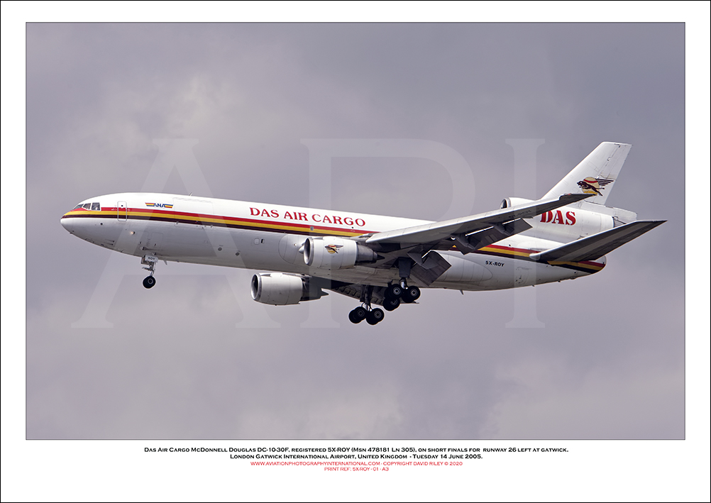 5X-ROY -  Das Air Cargo McDonnell Douglas DC-10-30F (Msn 478181 Ln 305) - 01