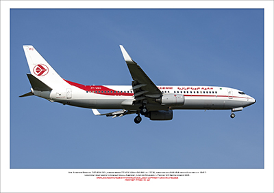 7T-VKC - Air Algerie Boeing 737-8D6 WL  (Msn 34166 Ln 1773) - 01