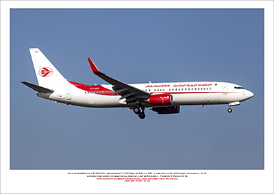 7T-VKF - Air Algerie Boeing 737-8D6 WL (Msn 40860 Ln 3471) - 01