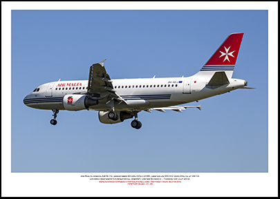 9H-AEJ - Air Malta Airbus A319-112  (Msn 2196) - 01