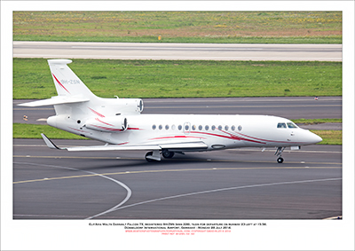 9H-ZSN - ElitAvia Mlta Dassault Falcon 7X  (Msn 228) - 02