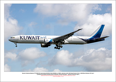 9K-AOL -  Kuwait Airways Boeing 777-369 ER (Msn 62569 Ln 1506- 01