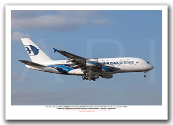 9M-MNB - Malaysia Airlines Airbus A380-841  (Msn 081) - 01