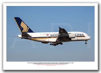 9V-SKG - Singapore Airlines Airbus A380-841 (Msn 019) - 01