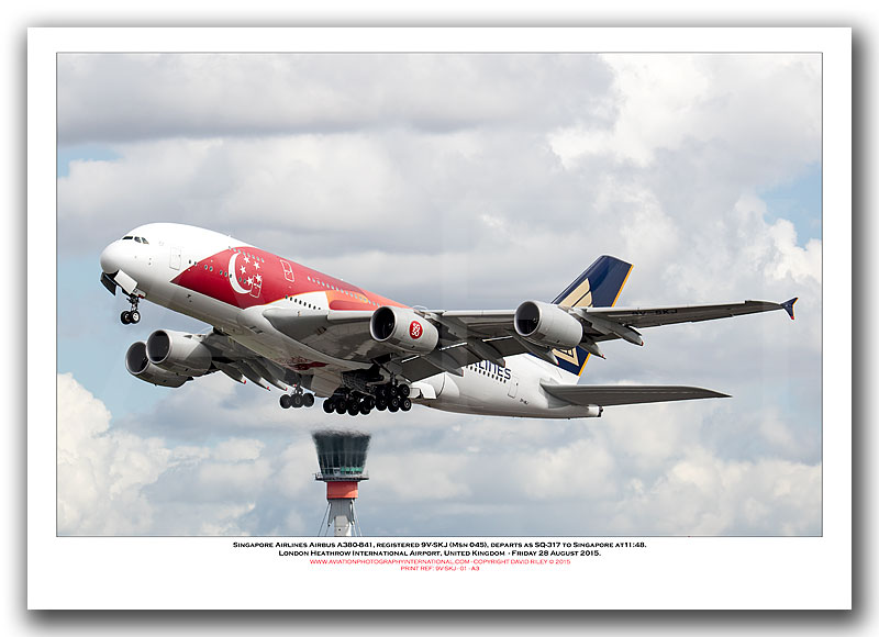 9V-SKJ - Singapore Airlines Airbus A380-841 (Msn 045) - 04