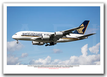 9V-SKR - Singapore Airlines Airbus A380-841 (Msn 082) - 01