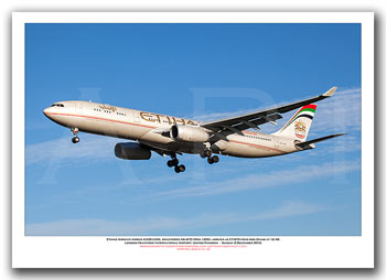 A6-AFD - Etihad Airways Airbus A330-343X (Msn 1205) - 01