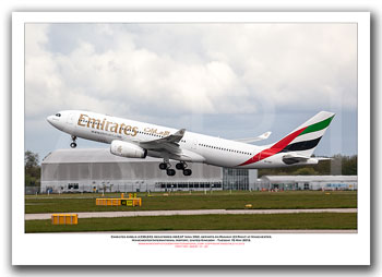 A6-EAF - Emirates Airbus A330-243 (Msn 392) - 01