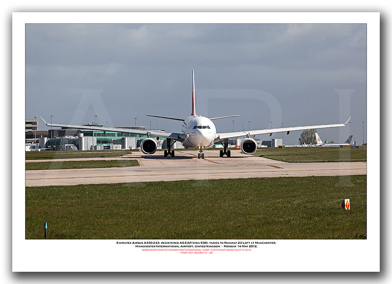 A6-EAR - Emirates Airbus A330-243 (Msn 536) - 01