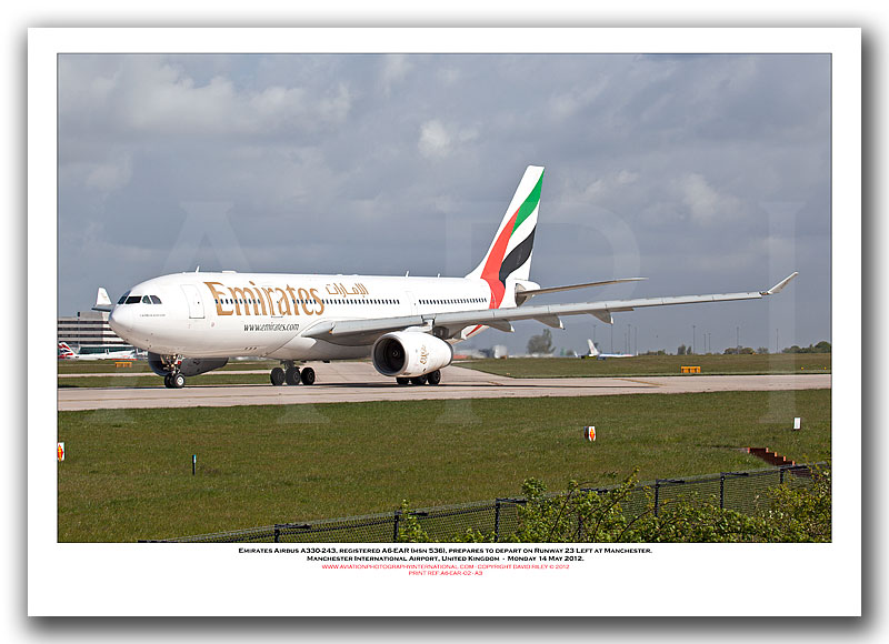 A6-EAR - Emirates Airbus A330-243 (Msn 536) - 02