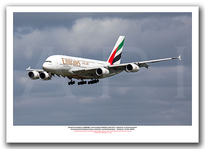 A6-EDA - Emirates Airbus A380-861 (Msn 011) - 01