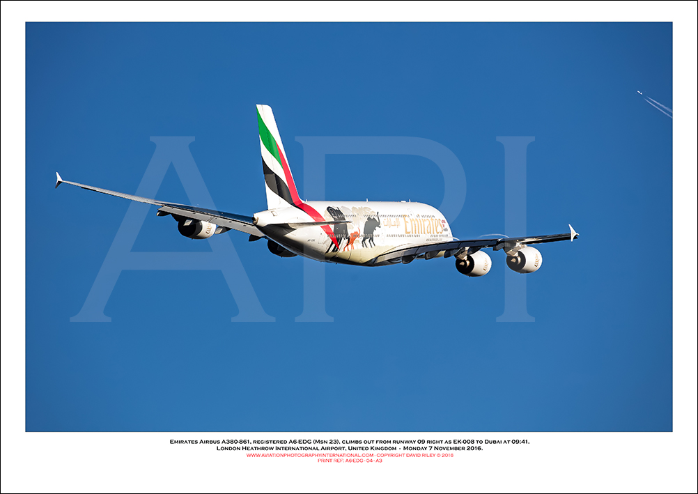A6-EDG - Emirates Airbus A380-861 (Msn 023) - 04
