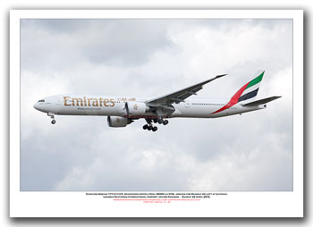 A6-EGJ - Emirates Boeing 777-31H ER (Msn 38989  Ln 978) - 01
