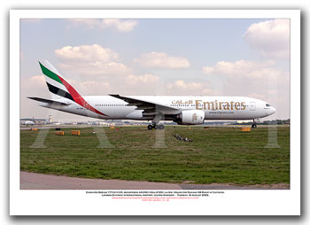 A6-EMH - Emirates Boeing 777-21H ER (Msn 27251 Ln 54) - 01