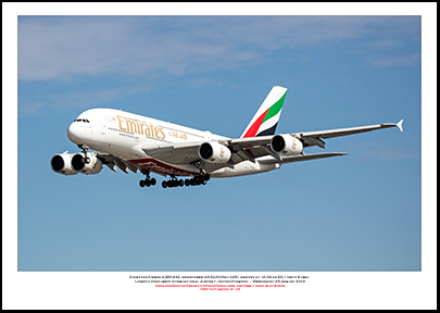 A6-EUM - Emirates Airbus A380-842 (Msn 225) - 01