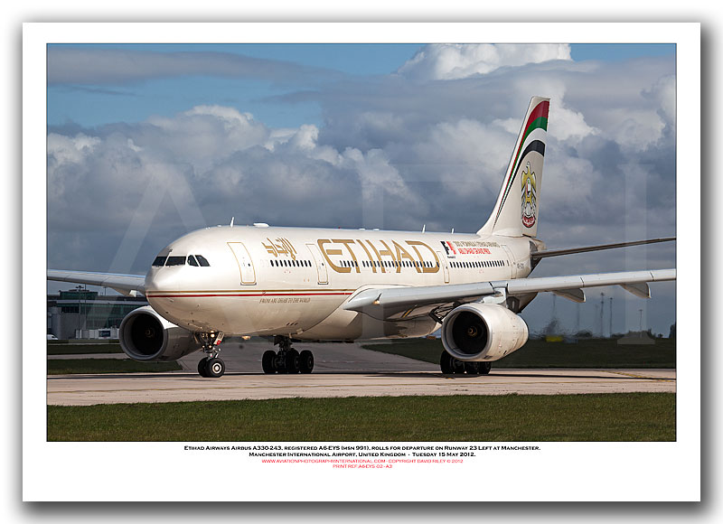 A6-EYS -Etihad Airways Airbus A330-243 (Msn 991) - 01