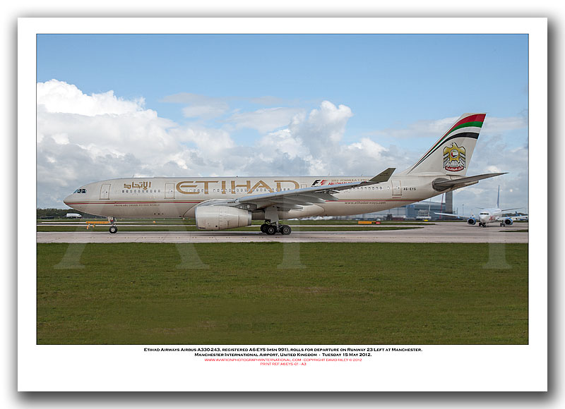 A6-EYS -Etihad Airways Airbus A330-243 (Msn 991) - 02