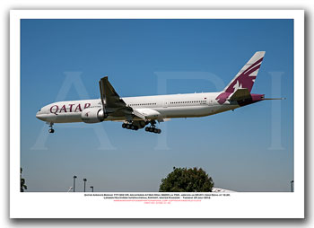 A7-BAI - Qatar Airways Boeing 777-3DZ ER (Msn 36095 Ln 750) - 01