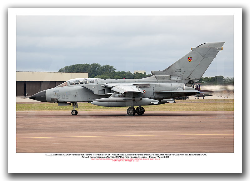 MM7306 - Italian Air Force Panavia Tornado IDS (Msn 261/IS024/5034) - 01