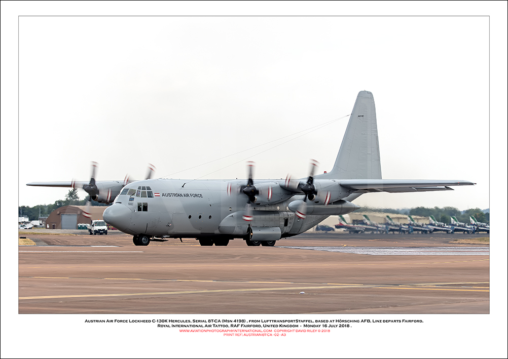 AUSTRIAN-8T-CA - Austrian Air Force Lockheed C-130K Hercules,  (Msn 4198) - 02
