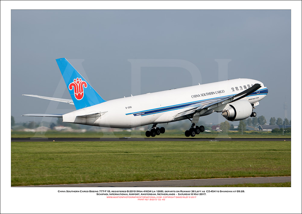 B-2010 - China Southern Cargo Boeing 777-F1B (Msn 41634 Ln 1268) - 02