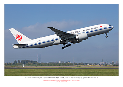 B-2093 - Air China Cargo Boeing 777-FFT  (Msn 44684 Ln 1316) - 01