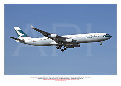B-HXJ-  Cathay Pacific Airbus A340-313X (Msn 227) - 01