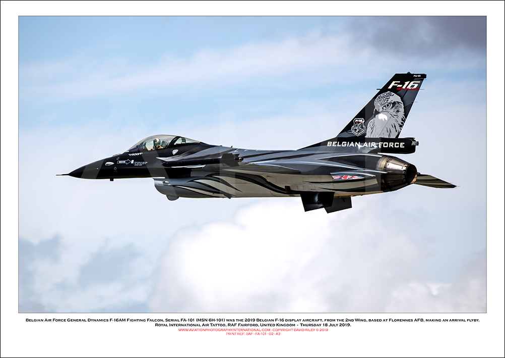 BEGIUM-FA-101 - Belgian Air Force General Dynamics F-16AM Fighting Falcon  (Msn 6H-101) - 02