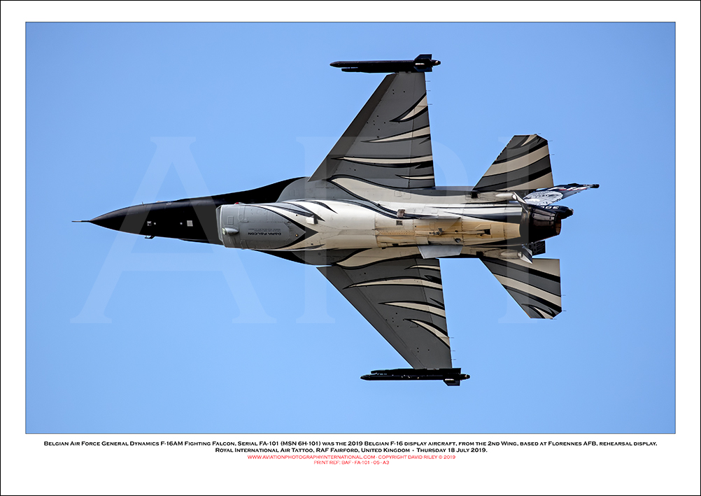 BEGIUM-FA-101 - Belgian Air Force General Dynamics F-16AM Fighting Falcon  (Msn 6H-101) - 05