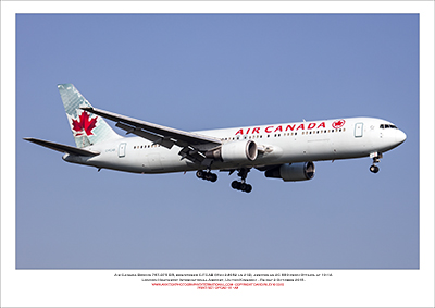 C-FCAB - Air Canada Boeing 767-375 ER (Msn 24082 Ln 213) - 01