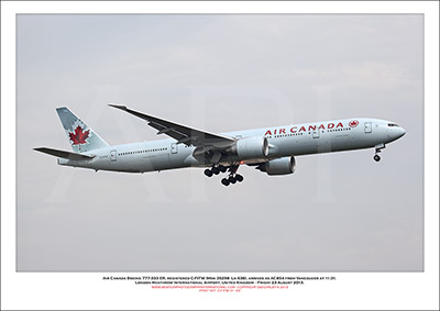 C-FITW - Air Canada Boeing 777-333 ER   (Msn 35298  Ln 638) - 01