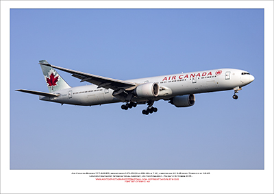 C-FIUW- Air Canada Boeing 777-333 ER  (Msn 35249 ln 712)  - 01