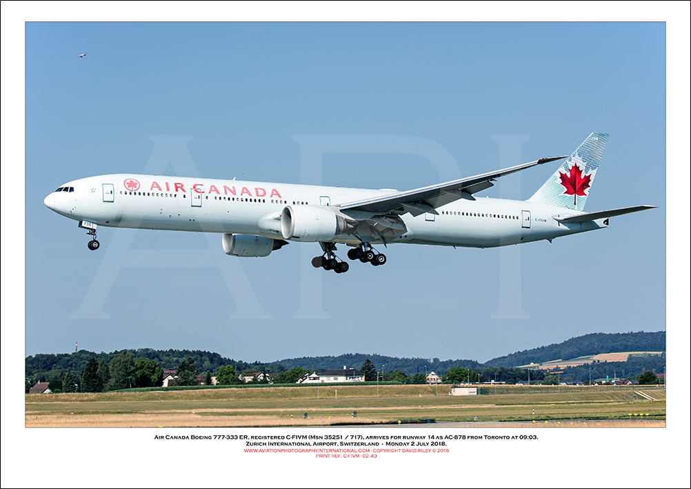 C-FIVM - Air Canada Boeing 777-333 ER  (Msn 35251 Ln 717)  - 02