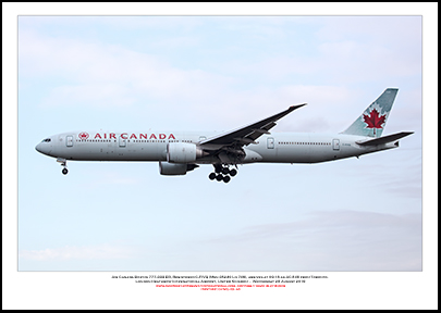 C-FIVQ - Air Canada Boeing 777-333 ER  (Msn 35240 Ln 749)  - 02