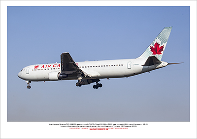 C-FMWQ - Air Canada Boeing 767-333 ER (Msn 25584 Ln 596), - 01