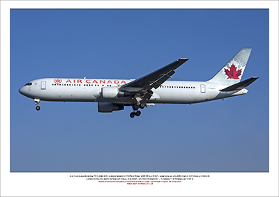 C-FMWU - Air Canada Boeing 767-333 ER (Msn 25585 Ln 597) - 01