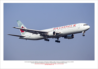 C-FMWV - Air Canada Boeing 767-333 ER (Msn 25586 Ln 599) - 01