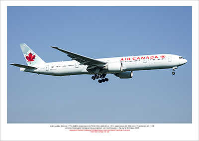 C-FNNU - Air Canada Boeing 777-333 ER  (Msn 43249 ln 1161)  - 01