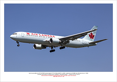 C-FTCA - Air Canada Boeing 767-375 ER (Msn 24307 Ln 259) - 01