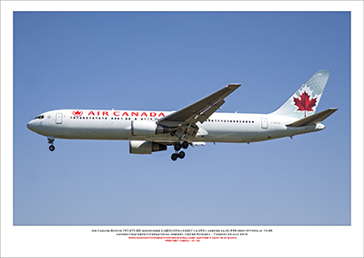 C-GEOU - Air Canada Boeing 767-375 ER ((Msn 24307 Ln 259)  - 01