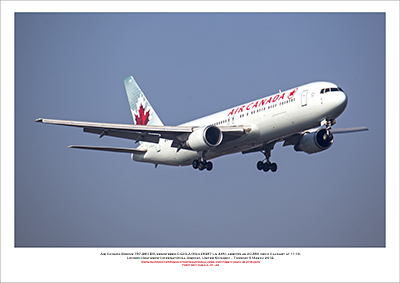 C-GHLA - Air Canada Boeing 767-36H ER  (Msn 26387 Ln 445)),  - 01