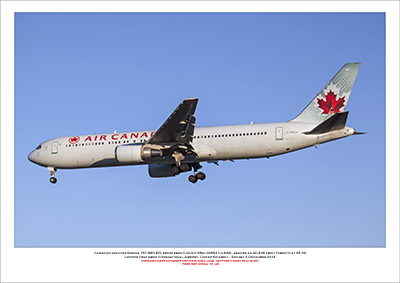 C-GHLV - Air Canada Boeing 767-36N ER   (Msn 30852 Ln 843)  - 01