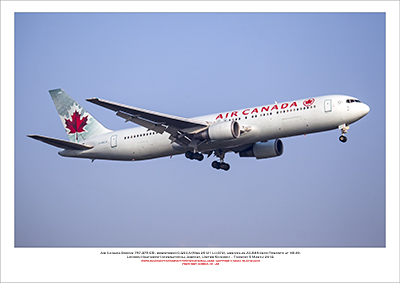 C-GSCA - Air Canada Boeing 767-375 ER (Msn 25121 Ln 372)  - 01