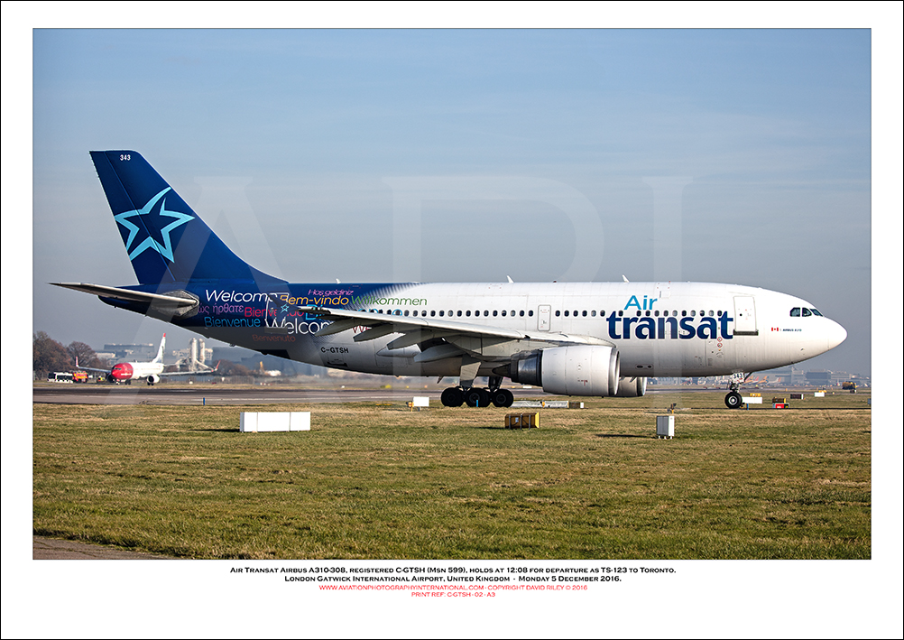 C-GTSH - Air Transat Airbus A310-308  (Msn 599) - 02